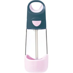 B.Box Bottle with Straw bottle with straw Indigo Pink 450 ml