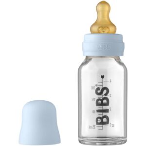 BIBS Baby Glass Bottle 110 ml baby bottle Baby Blue 110 ml