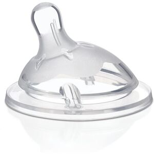 Chicco Natural Feeling Step-up baby bottle teat 0m+ Slow 1 pc