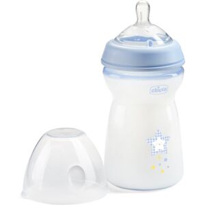 Chicco Natural Feeling Boy baby bottle 6m+ 330 ml