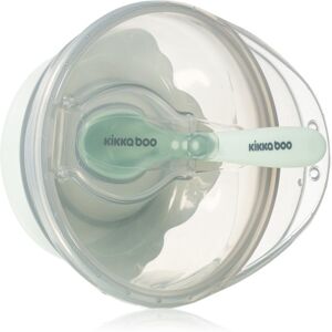 Kikkaboo Suction Bowl with Spoon bowl with spoon with cap 4 m+ Mint 1 pc