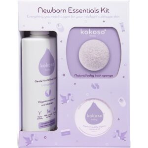 Kokoso Baby Newborn Essentials Kit gift set for children from birth