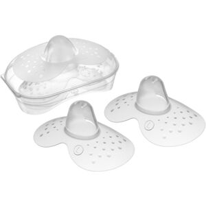 MAM Breastfeeding nipple shields for nursing size L 23 mm 2 pc