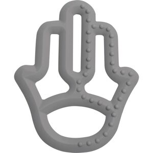 Minikoioi Teether Silicone chew toy 3m+ Grey 1 pc