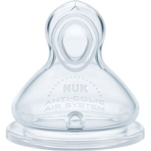 NUK First Choice + Flow Control baby bottle teat 6-18 m 2 pc