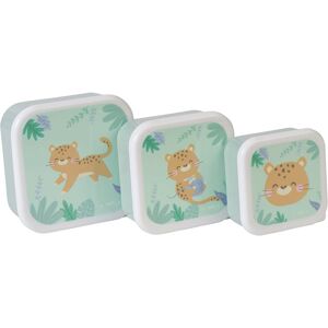 Saro Baby Snack Boxes lunch box Hunter Mint 3 pc