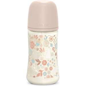 Suavinex Wonderland SX Pro Physiological Anti-Colic baby bottle M Medium Flow 3 m+ Liberty Pink 270 ml