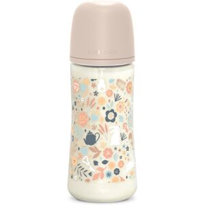 Suavinex Wonderland SX Pro Physiological Anti-Colic baby bottle L Dense Flow 6 m+ Liberty Pink 360 ml