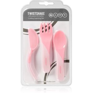 Twistshake Learn Cutlery cutlery Pink 6 m+ 3 pc