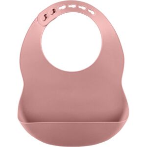 Zopa Silicone Bib Pastel baby bib Old Pink 1 pc