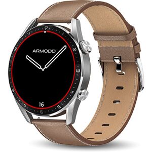 ARMODD Silentwatch 5 Pro smart watch colour Silver/Leather 1 pc