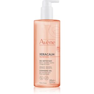 Avène XeraCalm Nutrition Cleansing Gel gentle cleansing gel for dry and sensitive skin 500 ml