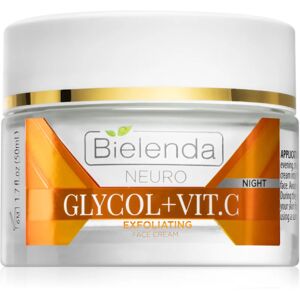 Bielenda Neuro Glicol + Vit. C night cream with exfoliating effect 50 ml