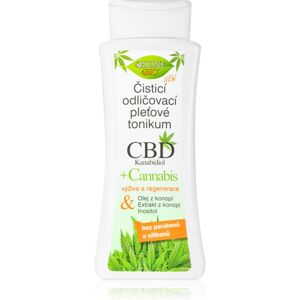 Bione Cosmetics Cannabis CBD cleansing and makeup removing toner with CBD 255 ml