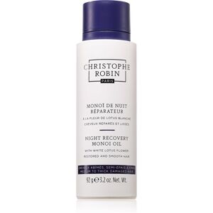 Christophe Robin Night recovery monoi oil night recovery treatment for hair 92 g