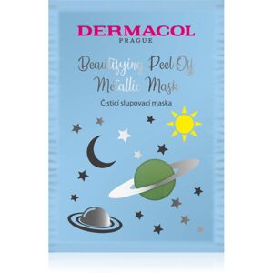 Dermacol Beautifying Peel-Off Metallic Mask peel-off mask for deep cleansing 15 ml
