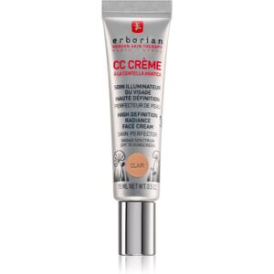 Erborian CC Crème Centella Asiatica radiance face cream skin perfector with SPF 25 small pack shade Clair 15 ml