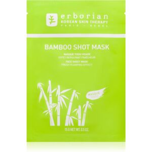 Erborian Bamboo nourishing sheet mask with moisturising effect 15 g