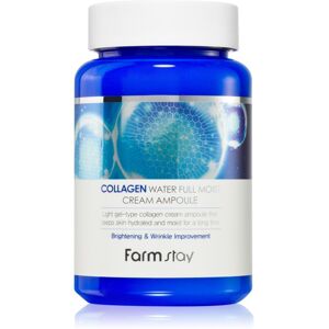 Farmstay Collagen Water Full Moist Cream Ampoule moisturising cream in ampoules 250 ml