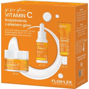 FlosLek Laboratorium Go For Glow Vitamin C gift set with a brightening effect