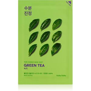 Holika Holika Pure Essence Green Tea nourishing sheet mask for sensitive and reddened skin 23 ml