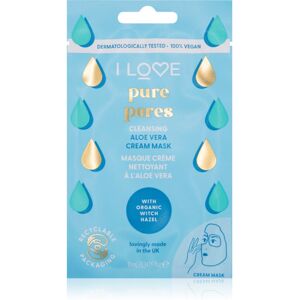 I Love Pure Pores moisturising face mask 10 ml