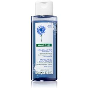 Klorane Cornflower waterproof eye makeup remover for sensitive skin 100 ml
