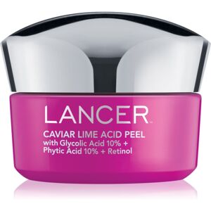 LANCER CAVIAR LIME ACID PEEL creamy scrub for radiance and hydration 50 ml