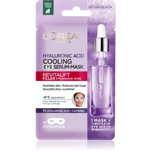 L’Oréal Paris Revitalift Filler brightening and moisturising sheet mask for the eye area 11 g