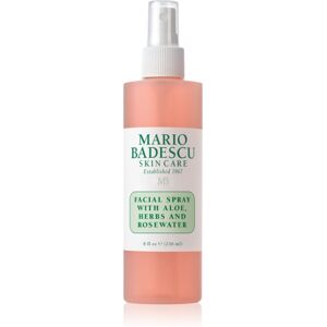 Mario Badescu Facial Spray with Aloe, Herbs and Rosewater toning facial mist for radiance and hydration 236 ml