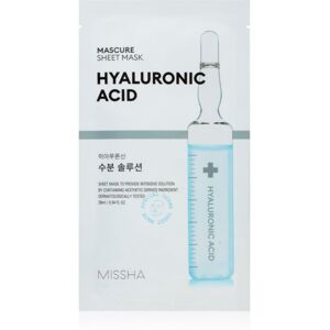 Missha Mascure Hyaluronic Acid moisturising face sheet mask 28 ml