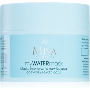 MIYA Cosmetics myWATERmask intense hydrating mask for the face and eye area 50 ml