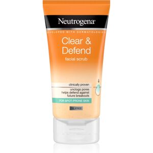 Neutrogena Clear & Defend Smoothing Scrub 150 ml