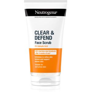 Neutrogena Clear & Defend Smoothing Scrub 150 ml
