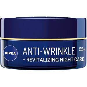 Nivea Revitalizing regenerating night cream with anti-wrinkle effect 55+ 50 ml