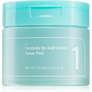 Numbuzin No. 1 Centella Re-Leaf Green Toner Pad toner pads with soothing effect 70 pc