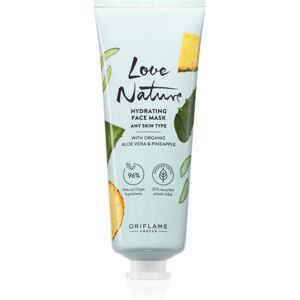 Oriflame Love Nature Organic Aloe Vera & Pineapple hydrating face mask 75 ml