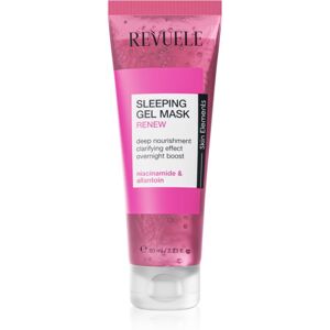Revuele Sleeping Gel Mask Renew night mask for skin renewal with anti-wrinkle effect 80 ml