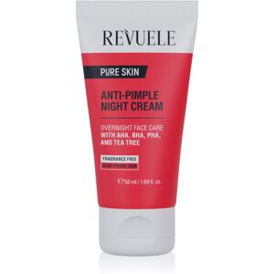 Revuele Pure Skin Anti-Pimple night cream to treat acne 50 ml