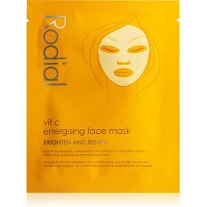Rodial Vit C Energising Face Mask brightening and revitalising sheet mask with vitamin C 20 ml