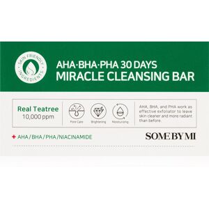 Some By Mi AHA∙BHA∙PHA 30 Days Miracle Cleansing Bar moisturising cleansing soap for oily and problem skin 106 g
