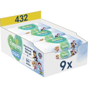 Pampers Harmonie Aqua Paw Patrol wet cleansing wipes for children 432 pc