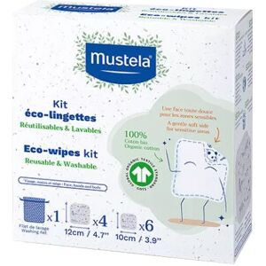 Mustela Reusable Eco Wipes Kit x10 Units