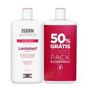 Isdin Lambdapil Hair Loss Shampoo 400ml 50% Discount On The 2nd Unit