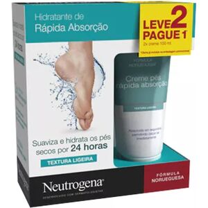 Neutrogena Fast Absorbing Moisturizing Cream 100ml x2