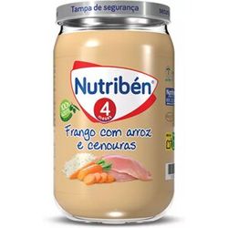 Nutriben Jar 4 Rice Carrots Chicken 235g