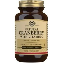 Solgar Cranberry With Vitamin C 60 Capsules