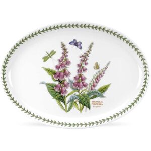 Portmeirion Botanic Garden 13" Oval Platter - Foxglove