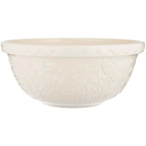 Mason Cash In The Meadow Rose 29cm Stoneware Mixing Bowl - Cream