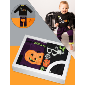 Baby Gift Set Blade & Rose Halloween Gifting Set 0-6 Months Black/Orange 0-6 Months